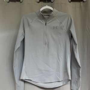 Under Armour Women’s Light Gray 1/4 Zip
